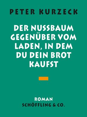 cover image of Der Nußbaum gegenüber vom Laden in dem du dein Brot kaufst